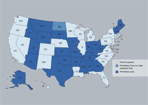 us concealed carry association|states that allow concealed carry without permit.